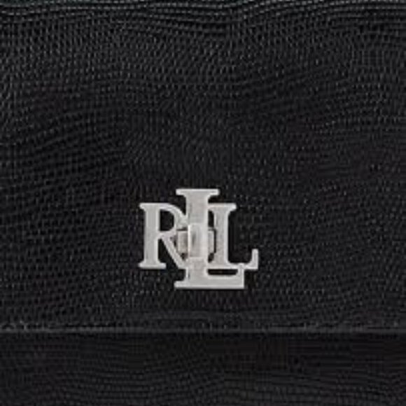 $150 OFF ✅Lauren Ralph LaurenLizard Embossed Leather Sophee Bag✨ NWT +Dust Bag - Picture 8 of 17